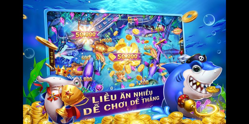 Kho phần thưởng hấp dẫn khi tham gia vào trò chơi Bắn Cá Online APK