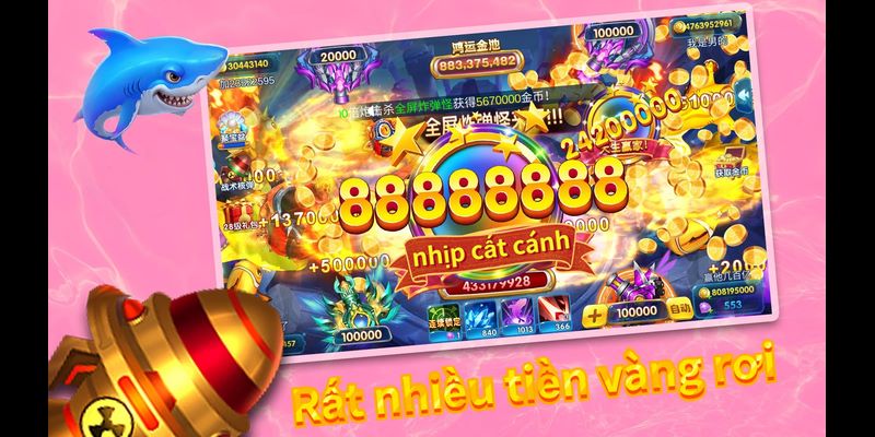 Chia sẻ các chiến thuật “trăm trận trăm thắng” khi chơi Bắn Cá Online APK