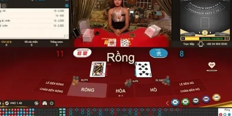 Những trải nghiệm tuyệt vời khi chơi casino Rồng Hổ tại 789Bet