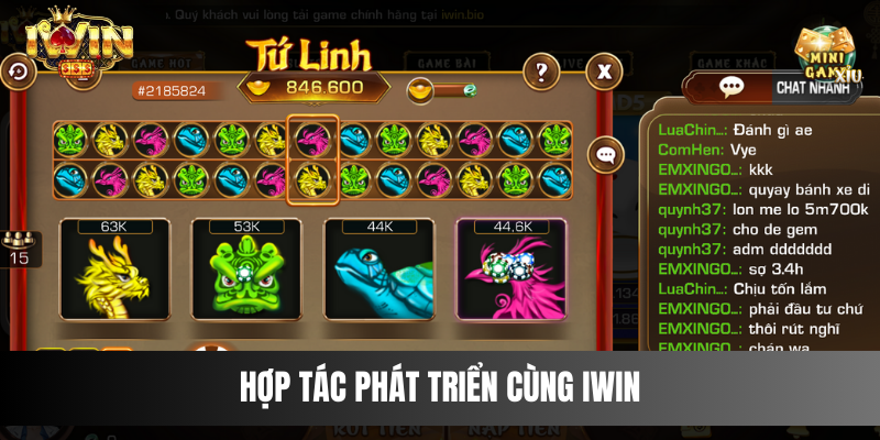 Hợp tác phát triển cùng IWIN