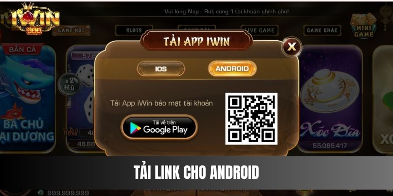 Tải link cho Android